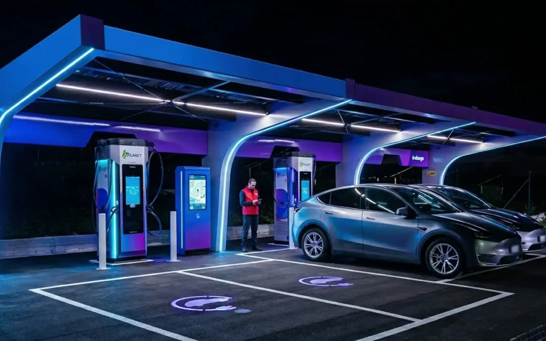 Estación de carga eléctrica: más que un cargador, una infraestructura energética
